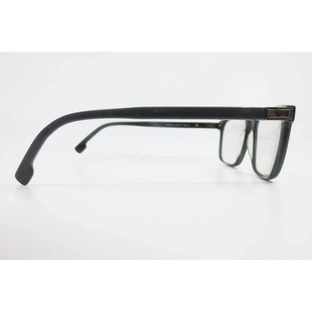 Republica Albany Black Rectangular Eyeglasses Frames 56-17-140 SL 35600